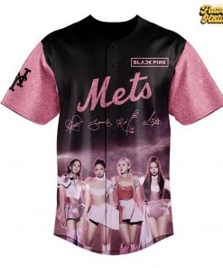 New York Mets BLACKPINK 2025 World Tour Special Baseball Jersey