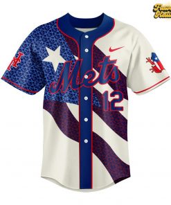 New York Mets Puerto Rico Themed Special Baseball Jersey