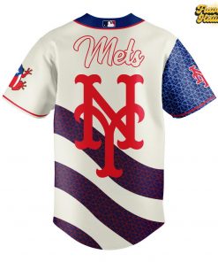New York Mets Puerto Rico Themed Special Baseball Jersey 3