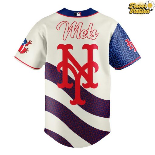 New York Mets Puerto Rico Themed Special Baseball Jersey