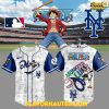 New York Mets Straw Hat Monkey D. Luffy Special Baseball Jersey