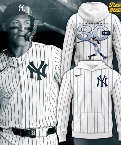 New York Yankees Aaron Judge 30 HR Hoodie