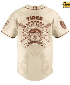 Norfolk Tides Celebrating Native American Heritage Month Special Baseball Jersey 3