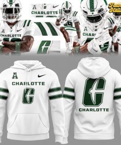 Official Charlotte 49ers Football New 2025 Hoodie