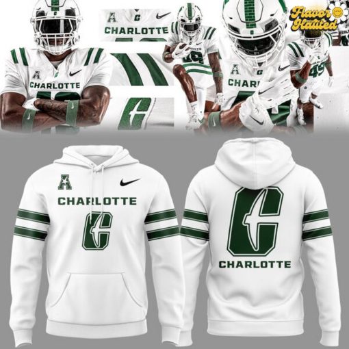 Official Charlotte 49ers Football New 2025 Hoodie