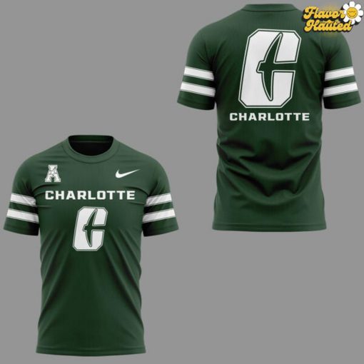 Official Charlotte 49ers Football New 2025 T-Shirt