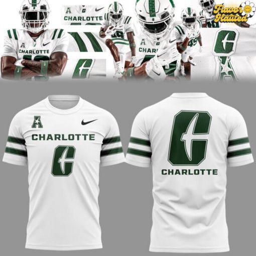 Official Charlotte 49ers Football New 2025 T-Shirt