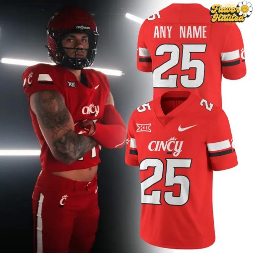 Official Cincinnati Bearcats New 2025 Football Jersey