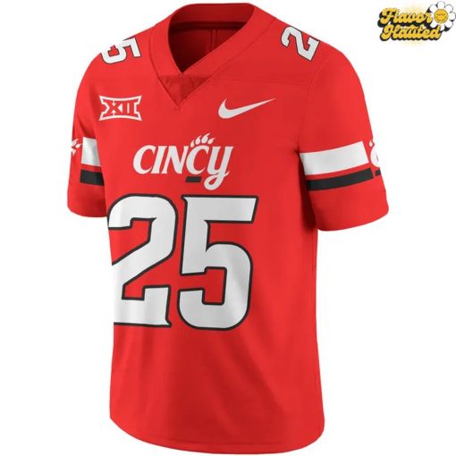 Official Cincinnati Bearcats New 2025 Football Jersey