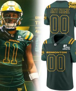 Official Edmonton Elks Bulletin New 2025 Football Jersey