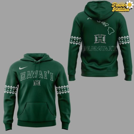 Official Hawai‘i Athletics Football New 2025 Hoodie