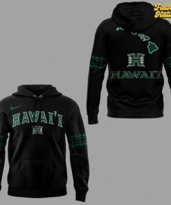 Official Hawaiâ€˜i Athletics Football New 2025 Hoodie 4