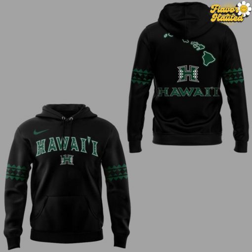 Official Hawai‘i Athletics Football New 2025 Hoodie