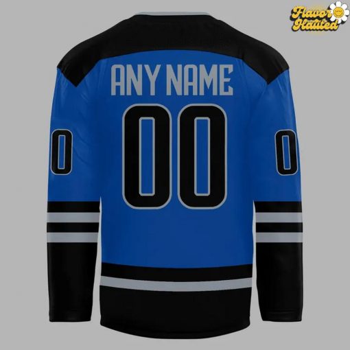 Official Saint John Sea Dogs New 2025 Blue Hockey Jersey