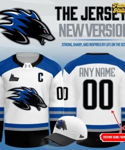 Official Saint John Sea Dogs New 2025 White Hockey Jersey