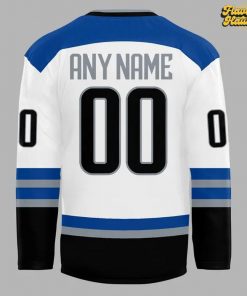 Official Saint John Sea Dogs New 2025 White Hockey Jersey 3