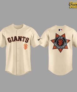 Official San Francisco Giants Law Enforcement Honor Baseball Jersey