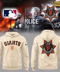 Official San Francisco Giants Law Enforcement Honor Hoodie
