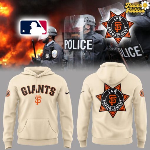 Official San Francisco Giants Law Enforcement Honor Hoodie
