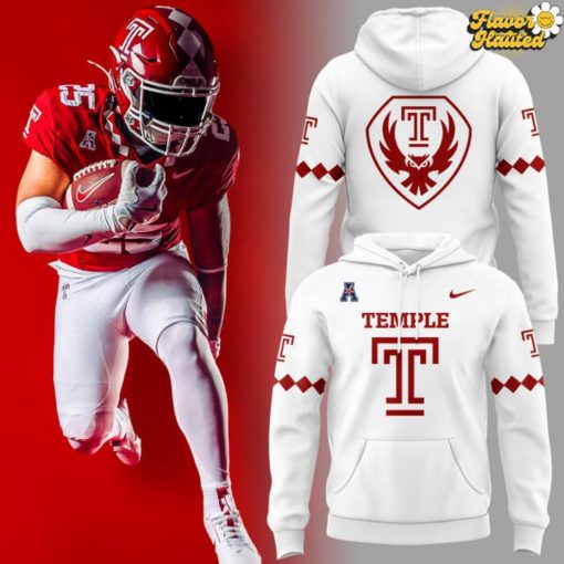 Official Temple Athletics Football New 2025 Hoodie