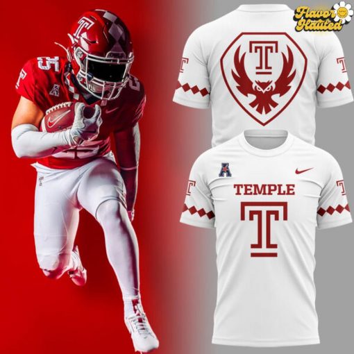 Official Temple Owls Football New 2025 T-Shirt