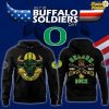 Oregon Ducks Buffalo Soldier Day 2025 Special Hoodie