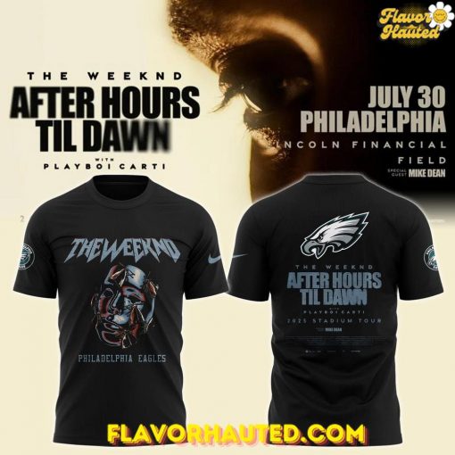 Philadelphia Eagles x The Weeknd After Hours Til Dawn 2025 T-Shirt