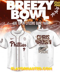 Philadelphia Phillies x Breezy Bowl XX Tour 2025 Baseball Jersey