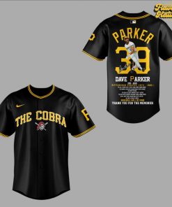 Pittsburgh Pirates The Cobra Legend Honor Dave Parker Baseball Jersey