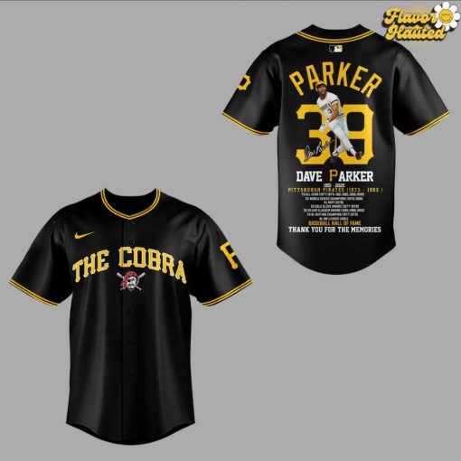 Pittsburgh Pirates The Cobra Legend Honor Dave Parker Baseball Jersey