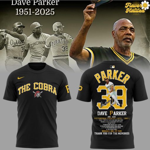 Pittsburgh Pirates The Cobra Legend Honor Dave Parker T-Shirt