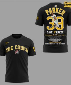 Pittsburgh Pirates The Cobra Legend Honor Dave Parker T-Shirt