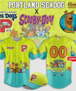 Portland Sea Dogs x Scooby-Doo Day 2025 Baseball Jersey