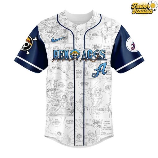Reno Aces One Piece Night Game Special Baseball Jersey