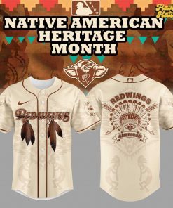 Rochester Red Wings Native American Heritage Month 2025 Special Baseball Jersey