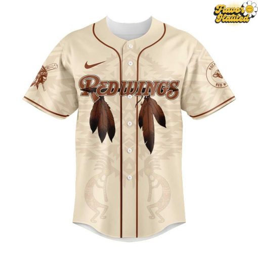 Rochester Red Wings Native American Heritage Month 2025 Special Baseball Jersey