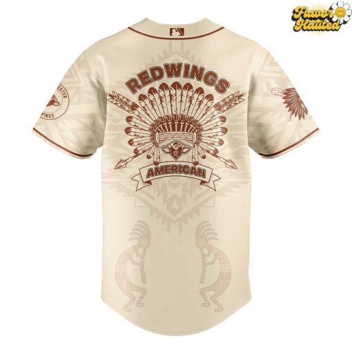 Rochester Red Wings Native American Heritage Month 2025 Special Baseball Jersey