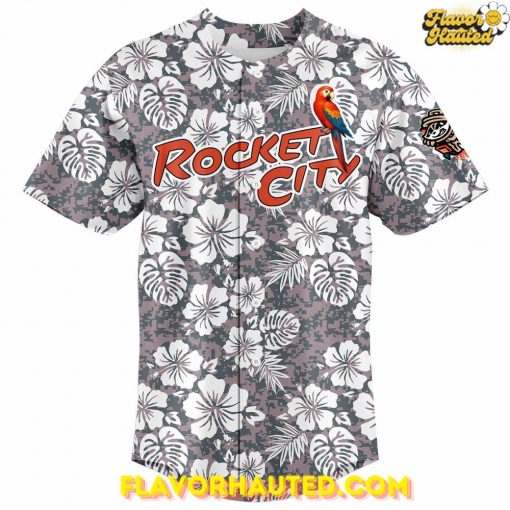 Rocket City Trash Pandas Margaritaville Night 2025 Baseball Jersey