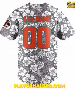 Rocket City Trash Pandas Margaritaville Night 2025 Baseball Jersey 3