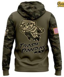 Rocket City Trash Pandas Military Appreciation 2025 Hoodie 3