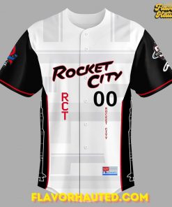 Rocket City Trash Pandas x Space Night Baseball Jersey