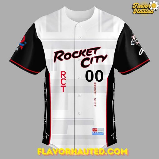 Rocket City Trash Pandas x Space Night Baseball Jersey