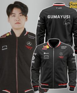 SK Telecom T1 Player Signature Bomber Jacket 5