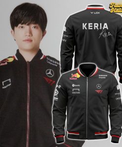 SK Telecom T1 Player Signature Bomber Jacket 6
