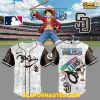 San Diego Padres Straw Hat Monkey D. Luffy Special Baseball Jersey