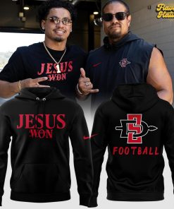 San Diego State Football Jesus Won Special Hoodie