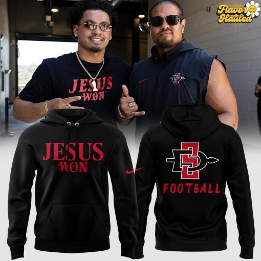 San Diego State Football Jesus Won Special Hoodie