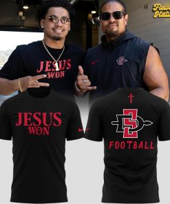 San Diego State Football Jesus Won Special T-Shirt