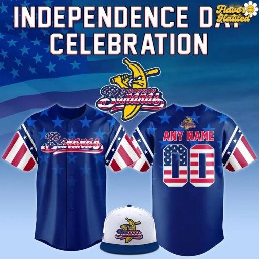 Savannah Bananas Independence Day 2025 Baseball Jersey