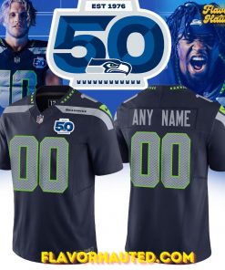 Seattle Seahawks 50th Anniversary Limited Edition Football Jersey